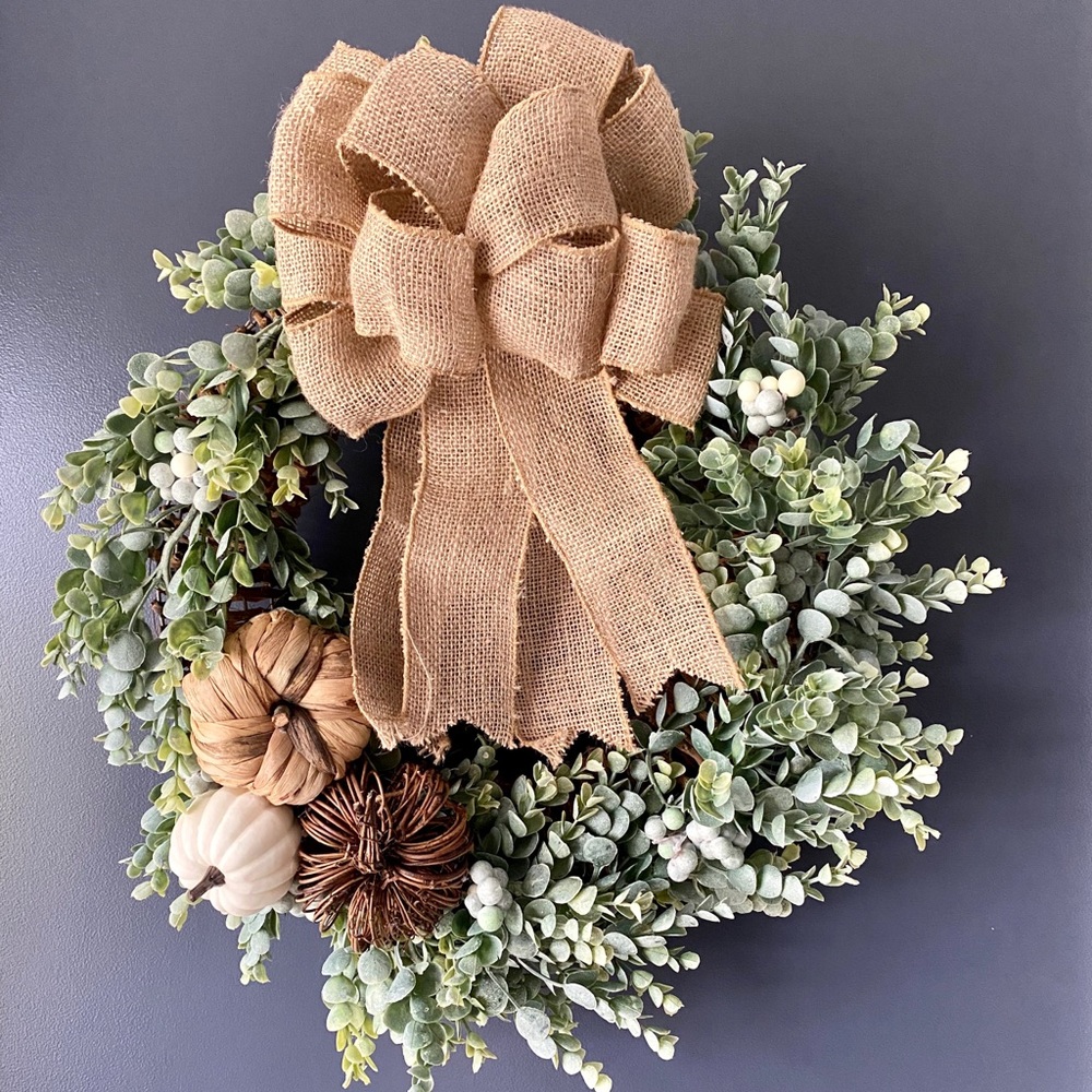 Fall themed Door Wreath